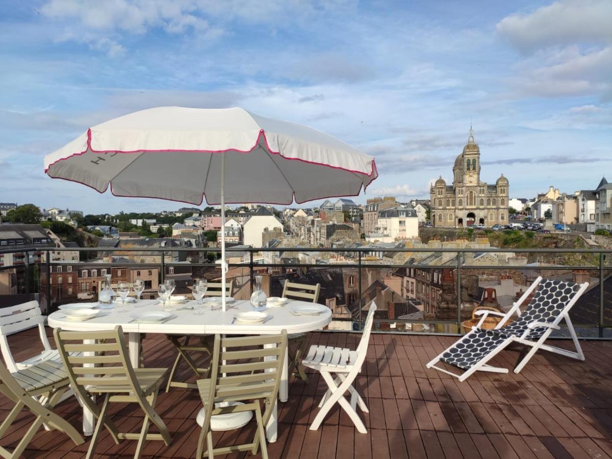 그랑빌 Le Balcon Des Vents 아파트 외부 사진